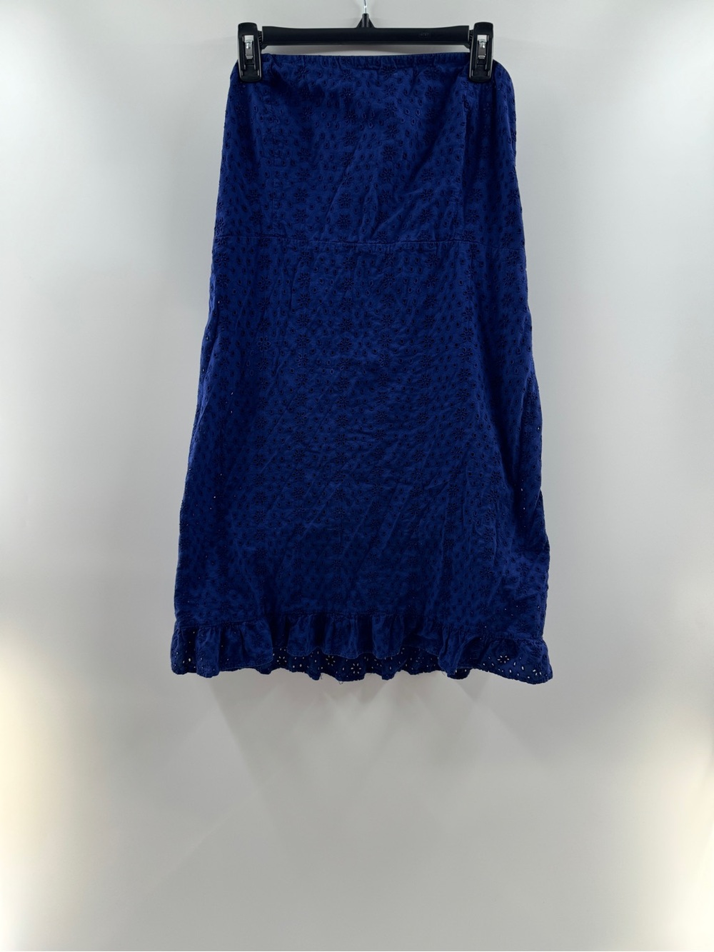 🧸 Old Navy Navy Blue Eyelet Strapless Mini Dress – Women's XL (Estimated)